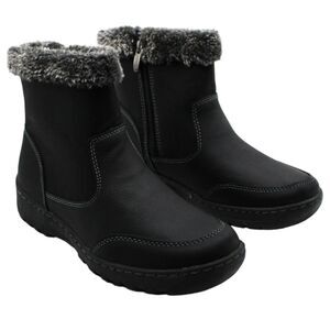 KHOMBU Black Addison Winter Bootie-10M